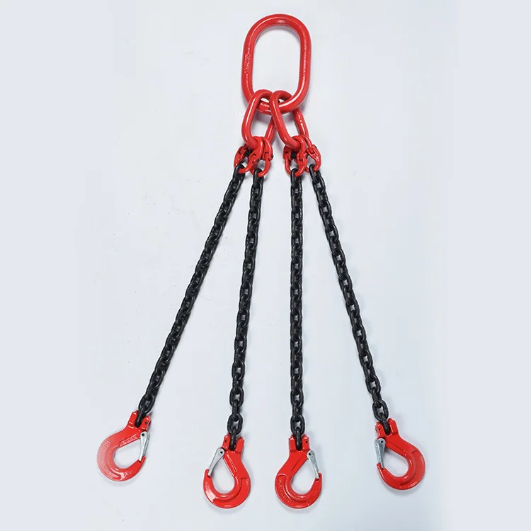China Adjustable G70 or G80 Lifting Chain Slings Manufacturer