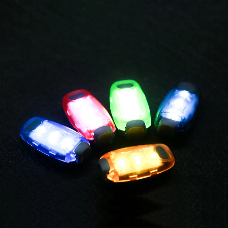 The Best High Visibility Accessories LED Clip On Strobe Running Lights for Your Reflective Gear, Bicycle