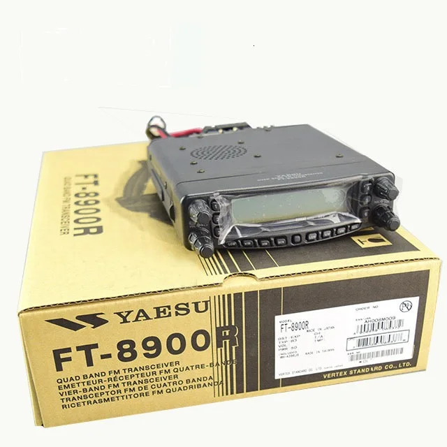 Yaesu Qual Band транспортных средствах мобильное автомобильное радио HF Радио 50 Вт иди и болтай Walkie talkie с большим радиусом дисплей двумя