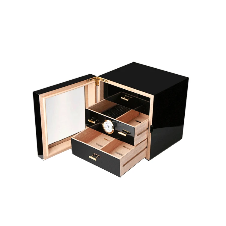 Goldsions Handmade Custom Cigar Cabinet Storage 150 CT Humidor Organizer