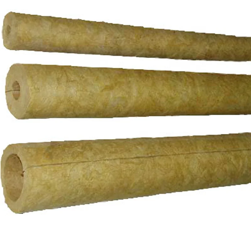 Waterproof Rock Wool Pipe for thermal  insulation