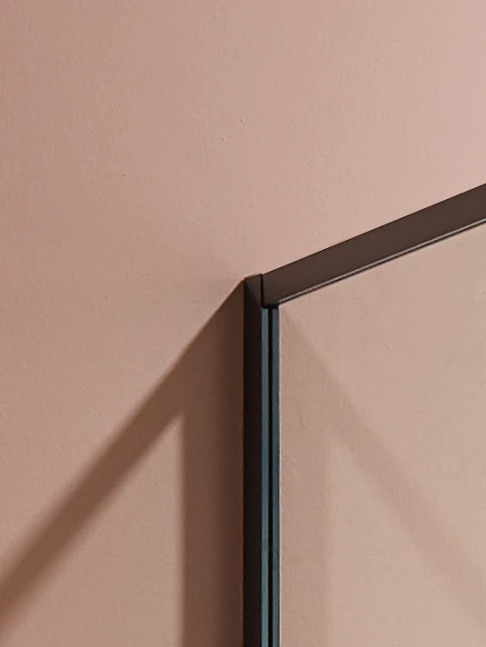 Durable and strong stainless steel frame tempered glass sliding shower room