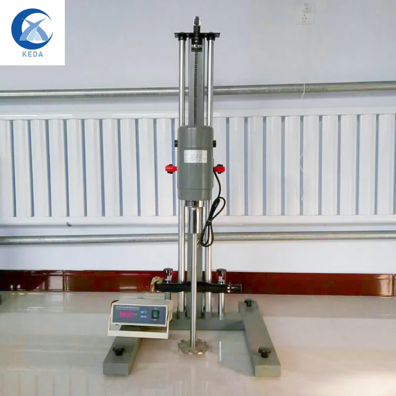 Laboratory Disperser Dissolver Small  High Speed Lab Mixer 400W Dispersing Machine