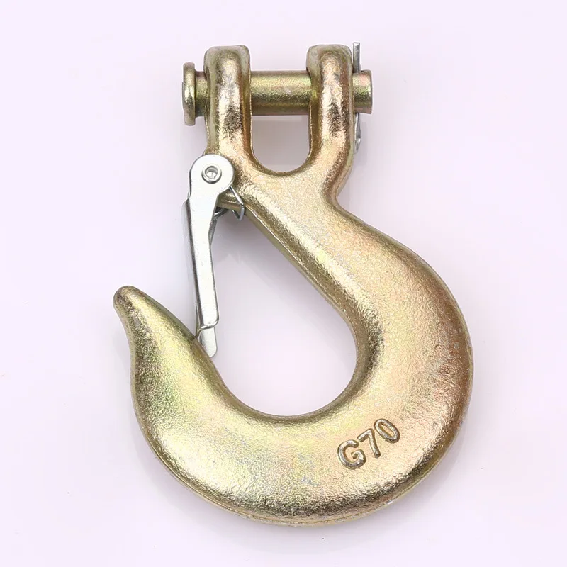G70 Forged Clevis Slip Hook with latches