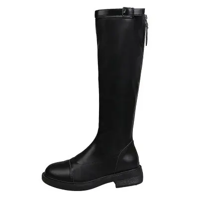 
Luxury Brand Designer Boots Rubber Sole Plush Shoes Women Winter Knee High Heels Boots 