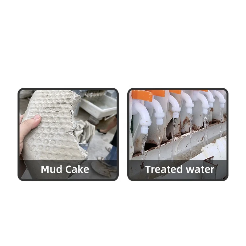 Wastewater treatment equipment sludge filter machine frame filter press machine plate and frame filter press