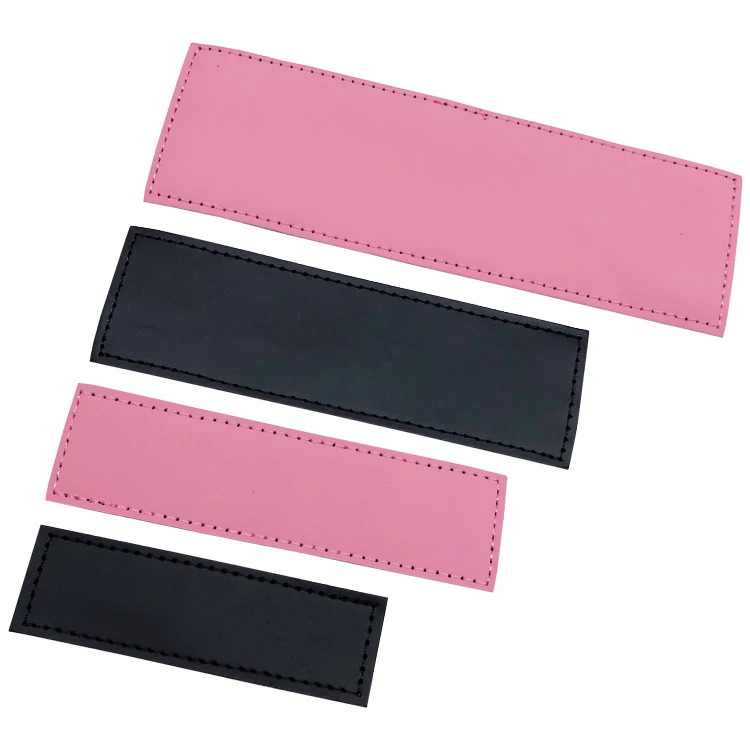 Wholesale Custom Pu Leather Patches Removable Hook Loop Service Dog Patches For Dog Vest And Harness