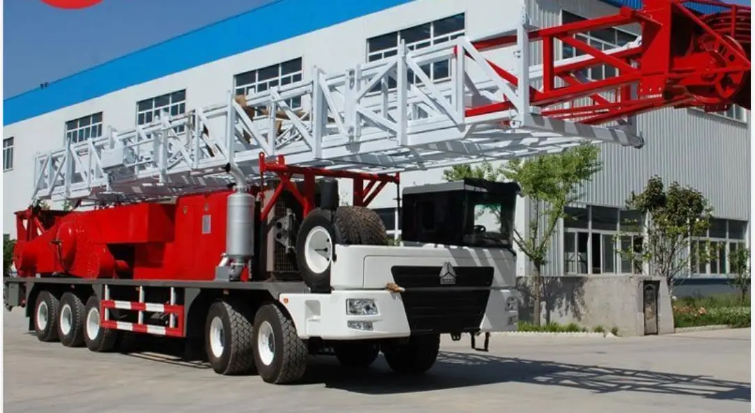 oil and gas workover rig workover rig equipment workover rig 550hp