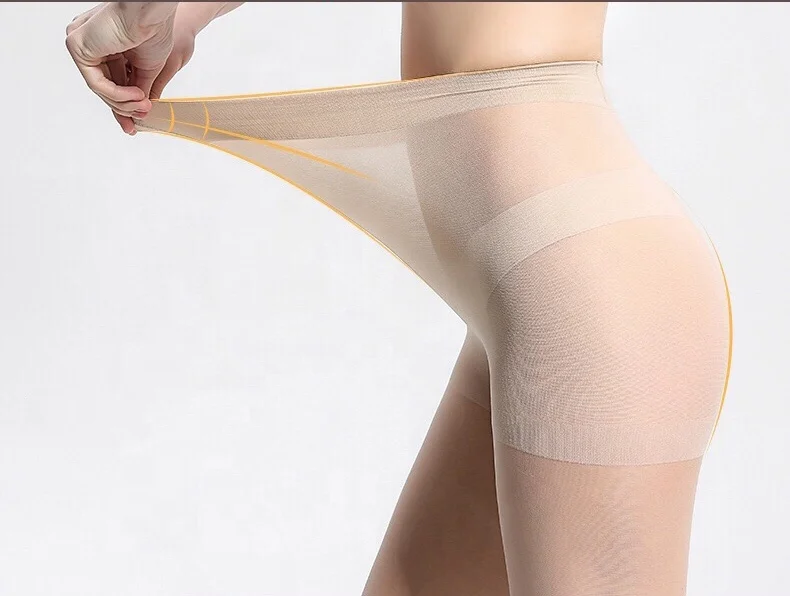 Женские Medias De Mujer ультра-тонком каблуке пикантная обувь из дышащего нейлона анти-крюк шелковые чулки