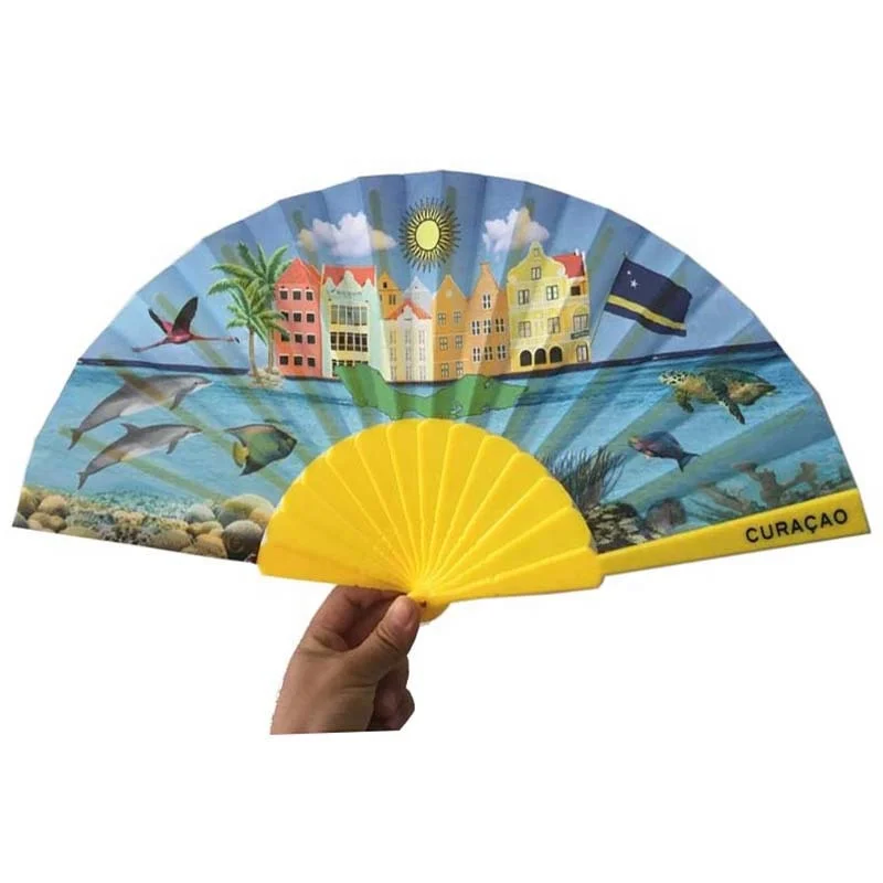Wholesale Logo For Women Man Home Decoration Custom Hand Fan