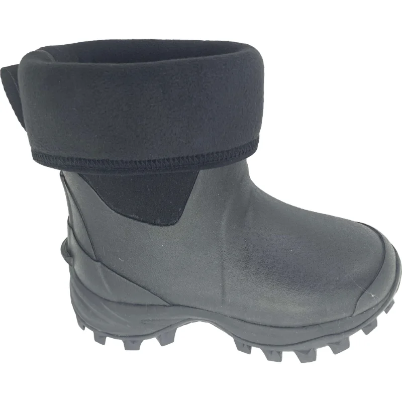 Super Warm Insulate kids Outdoor Neoprene Boots Anti-slip Waterproof Fleece Lining Rubber Wellington