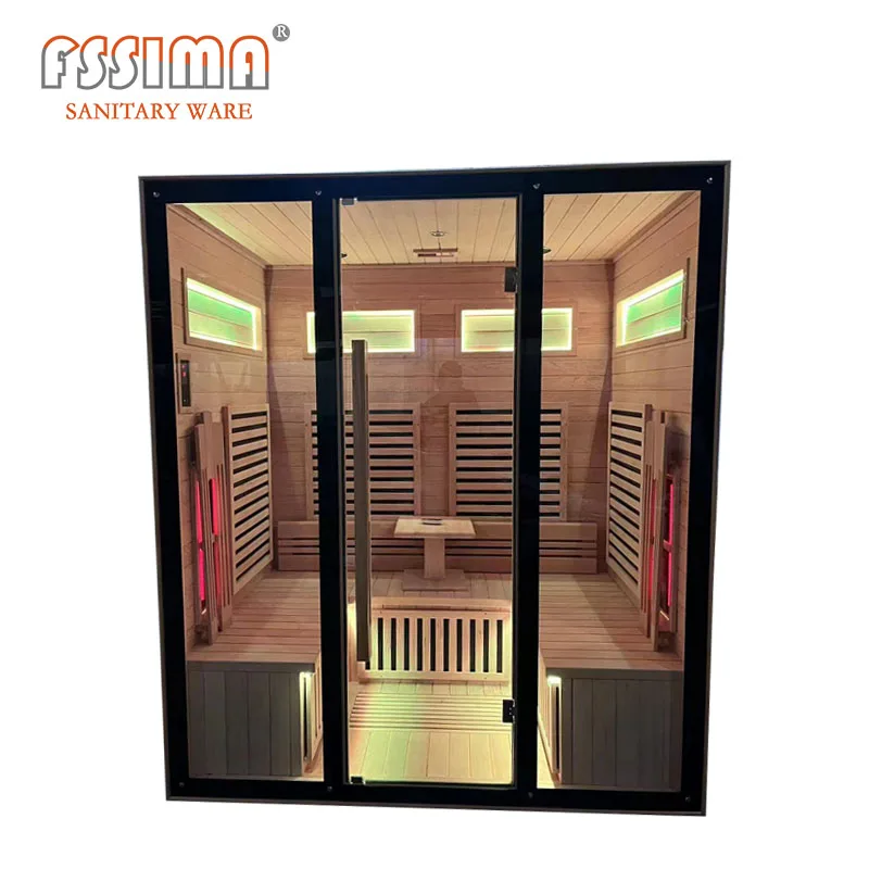 High quality Sauna Rooms  Wood Sauna Rooms Outdoor Heating Sauna Room