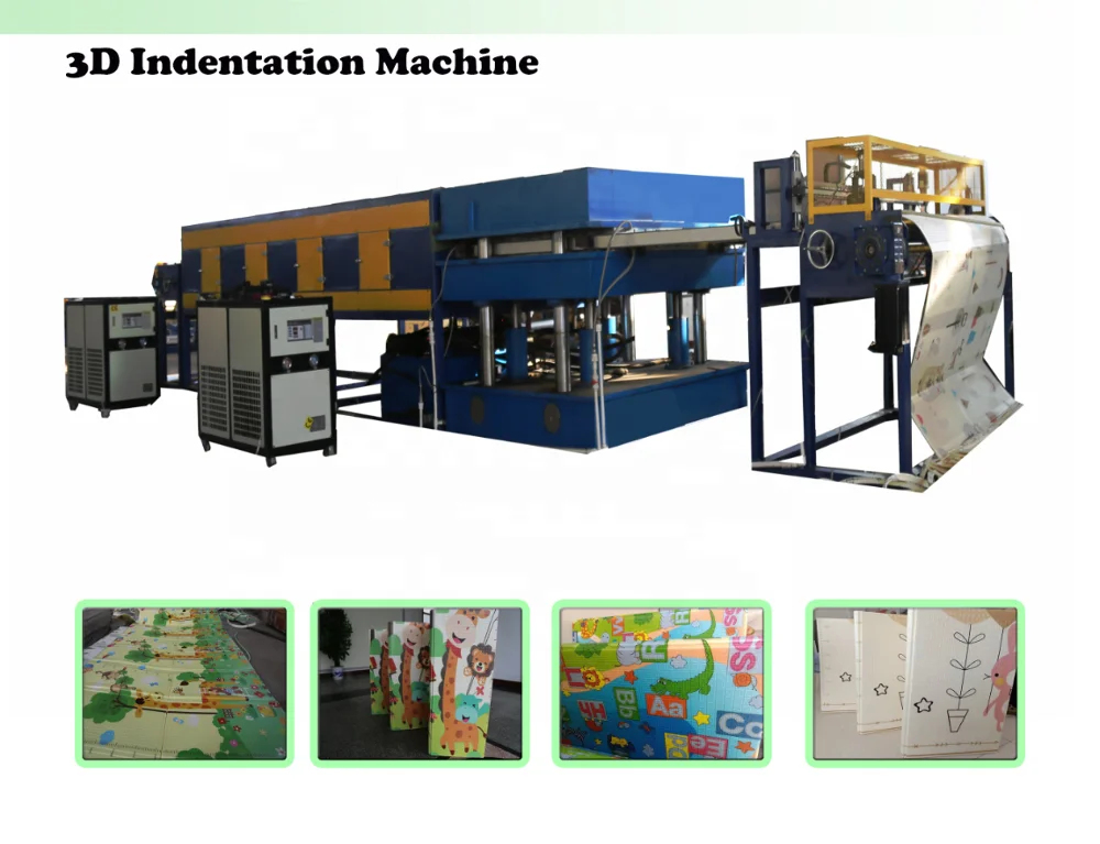 
3D XPE Wallpapers Type making machine and Moisture-Proof Function 3D wallpaper embossing machine 