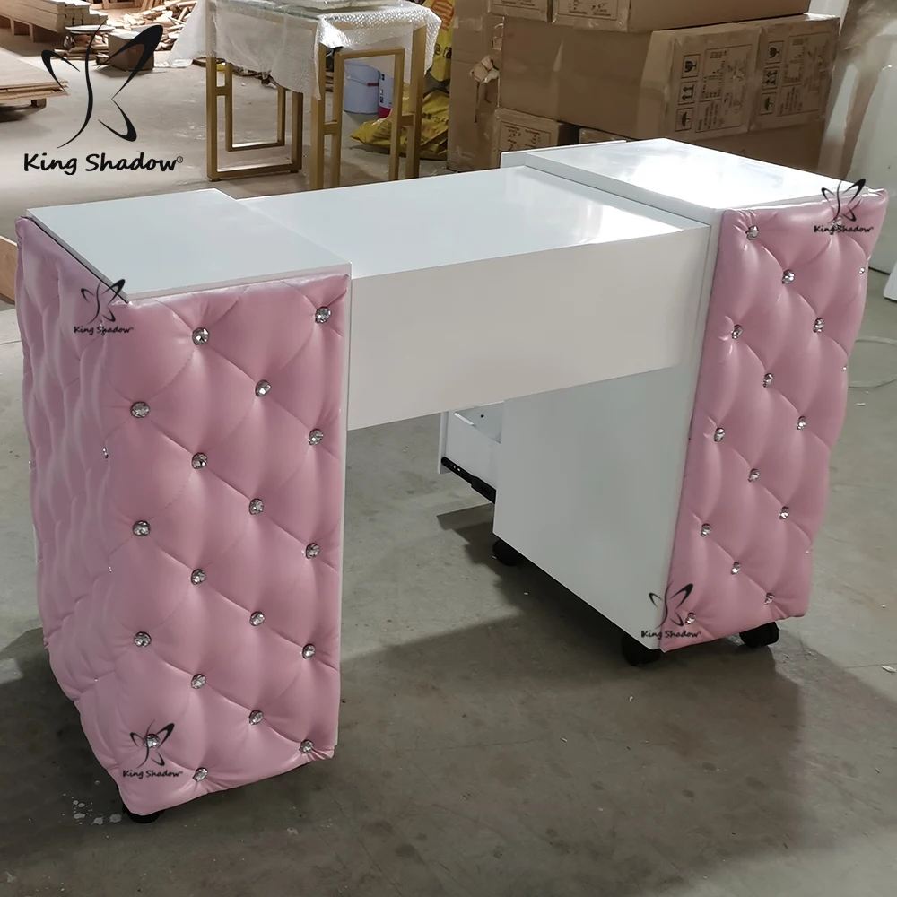Cheap simple custom made nail tables manicure tables for sale