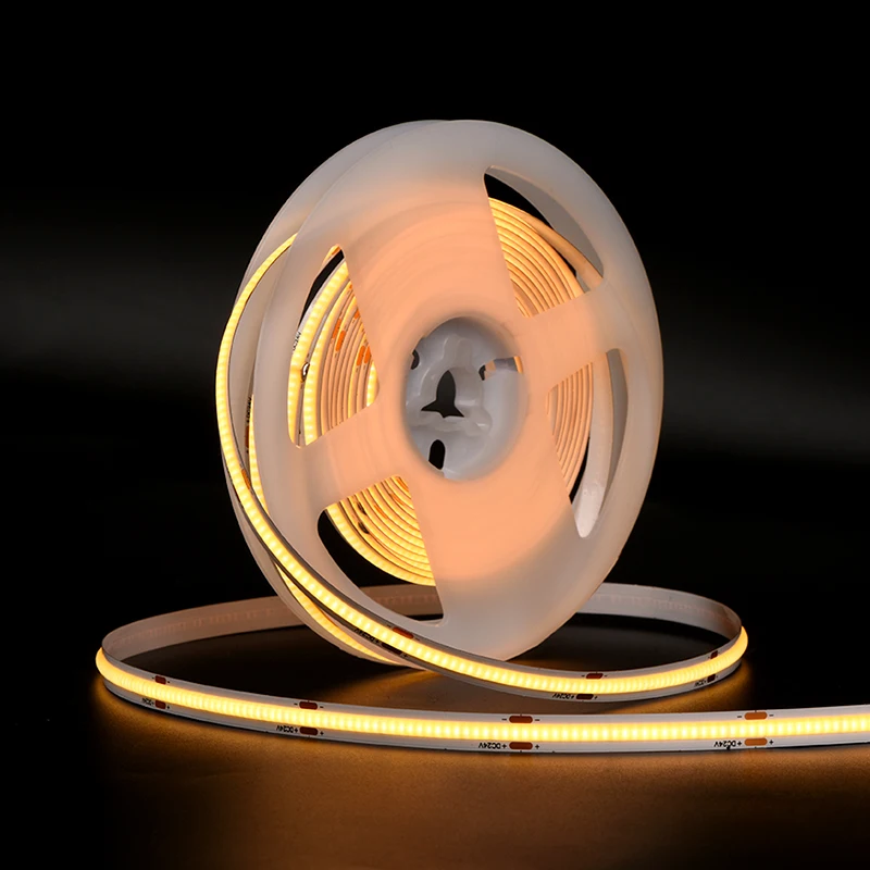 In Stock Dotless Led Strip Lights DC24V 12V 220V Led Strip Waterproof IP67 Cob Led Strip Light Belt For House Residential Decor