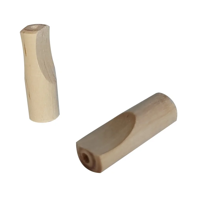 Wholesale Custom Wooden Filter Tips Eco-Friendly Disposable Birch Wood Mouthpiece with Different Sizes for Crafts