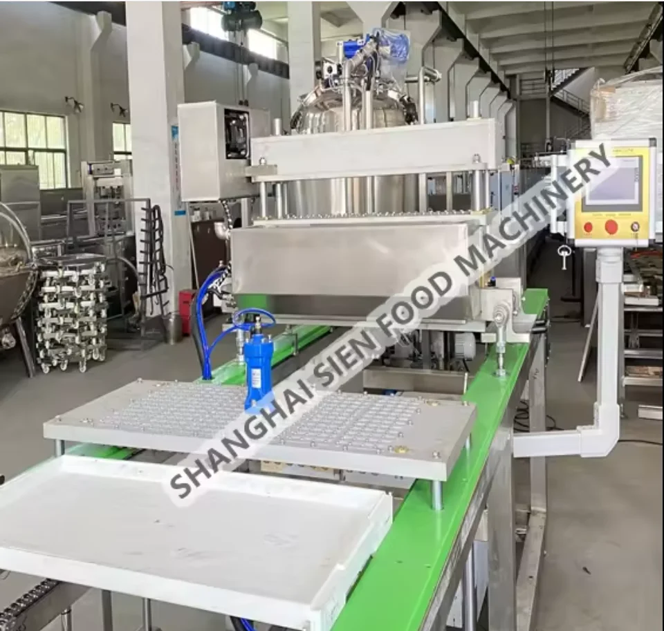 Starch Mogul Candy Machine Manufacturers Gummy Candy Making Machine starch gummy mogul production line
