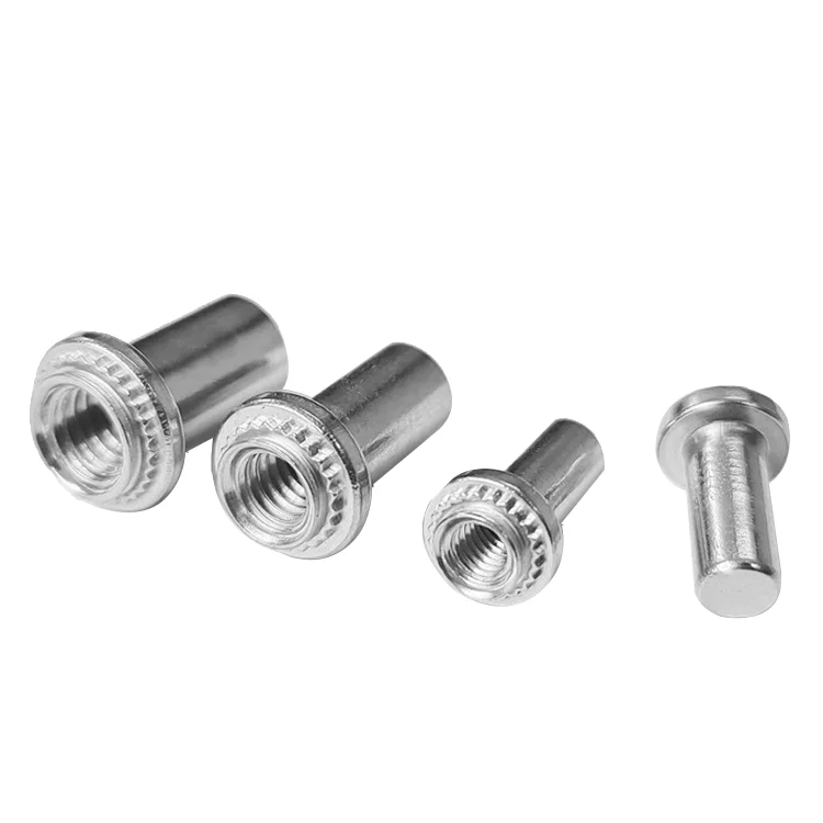 Hot Sale Threaded Self Clinching Rivet Nut Stainless Steel With Step Waterproof Studs