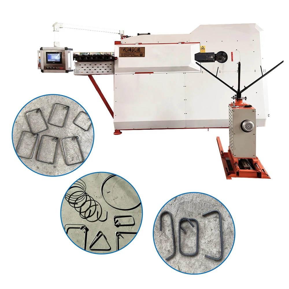 6mm 8mm 10mm12mm steel rebar automatic 3d cnc rebar bending machine