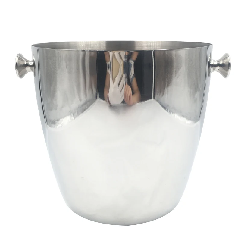 Club Party Professional Wine Rack Cooler Ice Bucket Stainless Steel Europe Buckets, Coolers & Holders Camping Wine Support Seaux