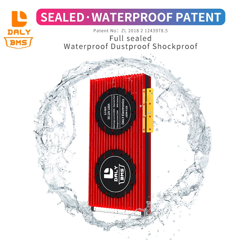  Модуль защитной цепи Daly BMS для батареи Lifepo4 100A 8S 24V плата CE FCC ROSH ISO сертификат высокого
