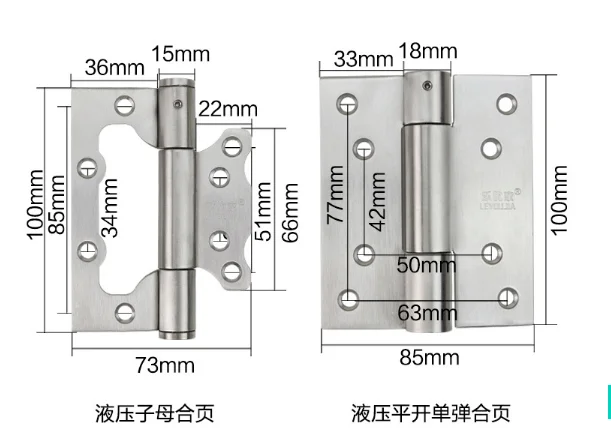 Spring Self closing hinge
