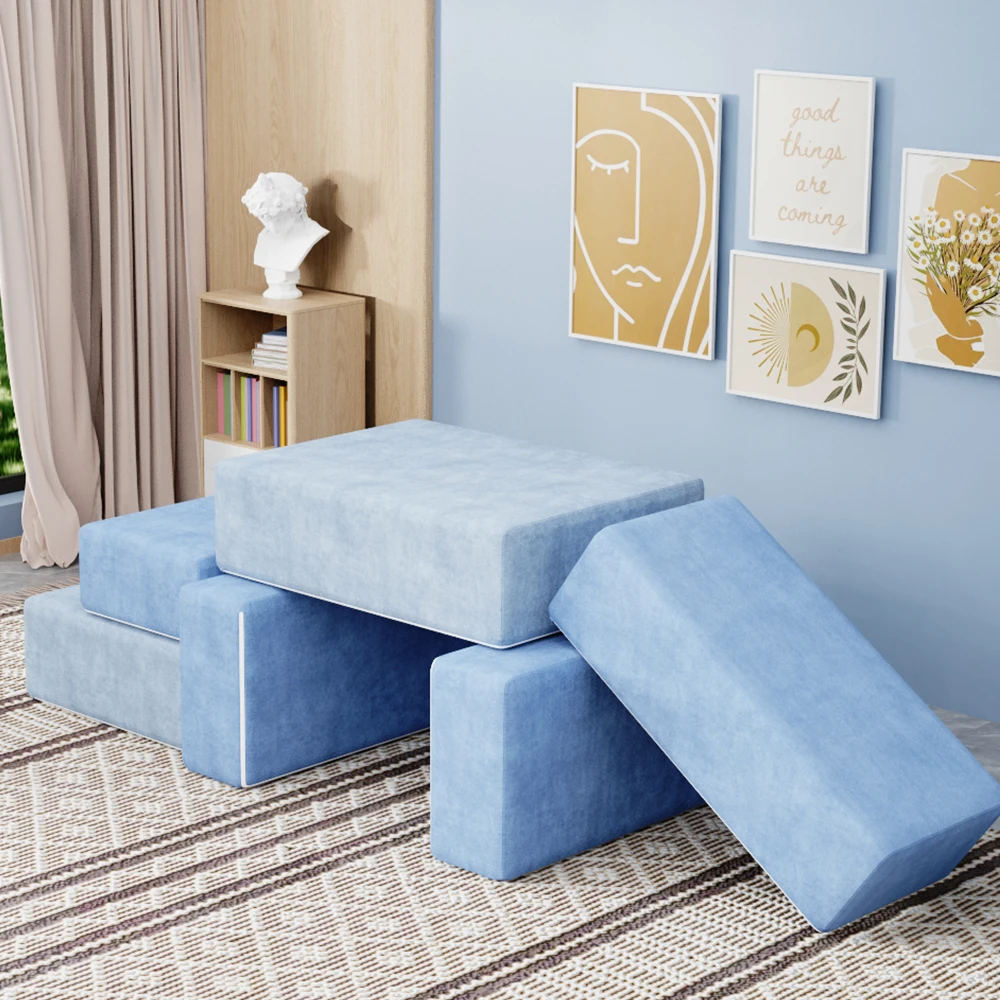 Saien modern sectional sofa  L-shaped corner sofa set couch small bed sofa for living room