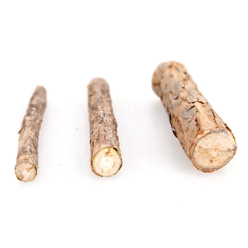 Hefei SY 16 Pieces Thick Natural Matatabi Cat Catnip Stick Silvervine Organic Pet Toys for Cat Kitten Pet Toy
