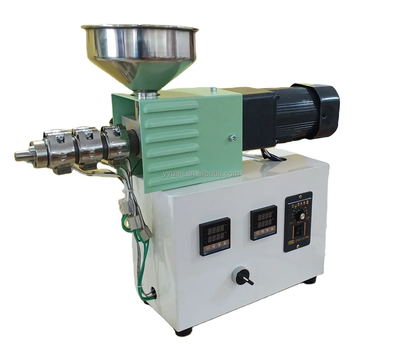 Sj15 Lab Mini Plastic Extruder For PP Pe Pvc