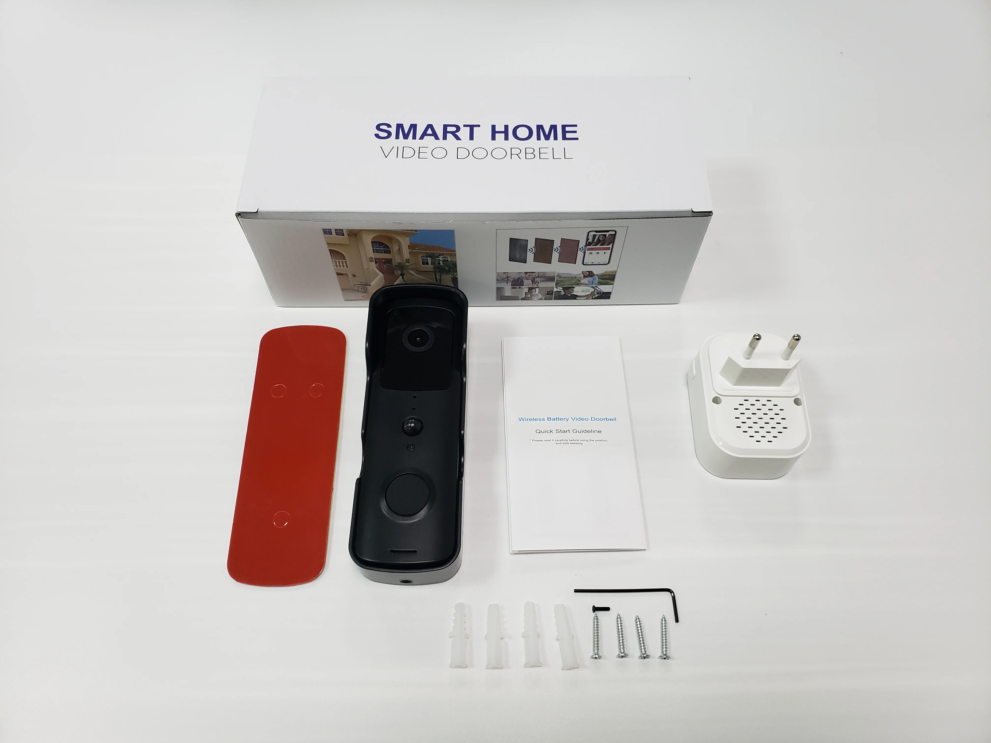 New Version Smart Home WiFi Ring DoorBell 1080P Wireless Video Doorbell With Camera Intercom Optional for Tuya App