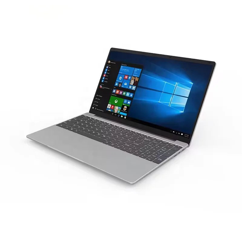Factory Outlet OEM ODM Slim Laptop 15.6 inch Intel Processor Win 11 DDR4 8GB SSD 256 GB Laptop Computer Portable PC