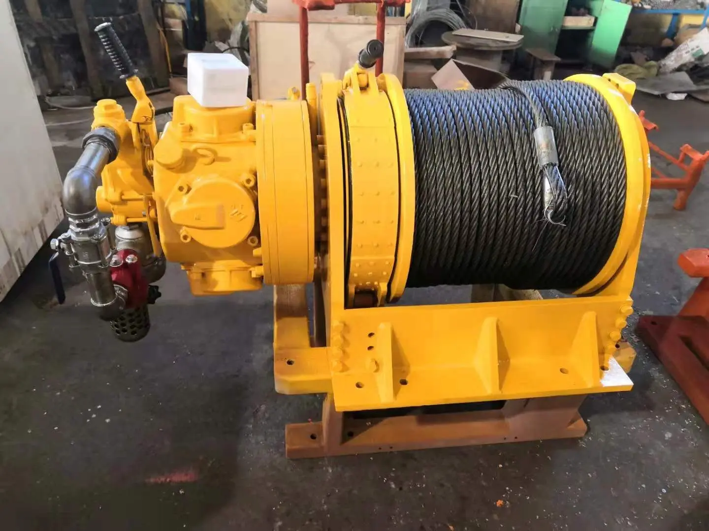 pneumatic ratchet 6 ton capstan air winch