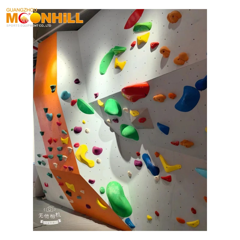 Indoor Rock Climbing Holds Mix Holds Volumes For Boulder Wall