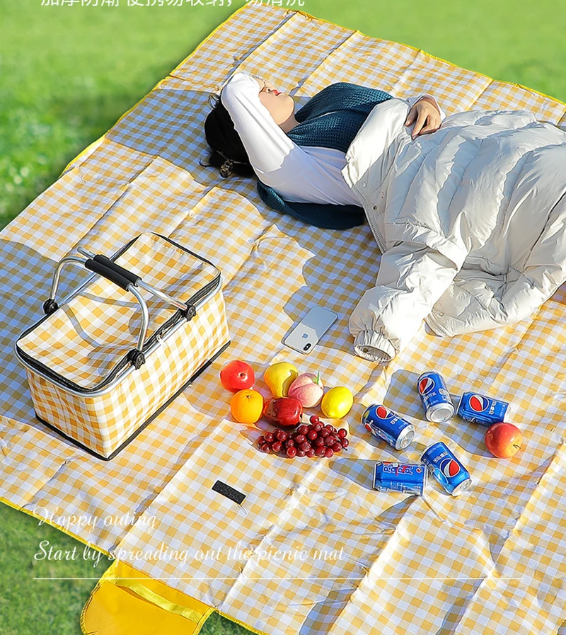 Wholesale foldable extra large beach picnic blanket mat