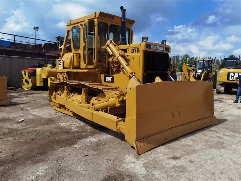 Б/у бульдозер Cat D7G CAT гусеничный трактор D7R D7H б/у Гусеничные бульдозеры на продажу