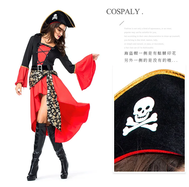 Wholesale women pirate costume cosplay sexy costumes adults party