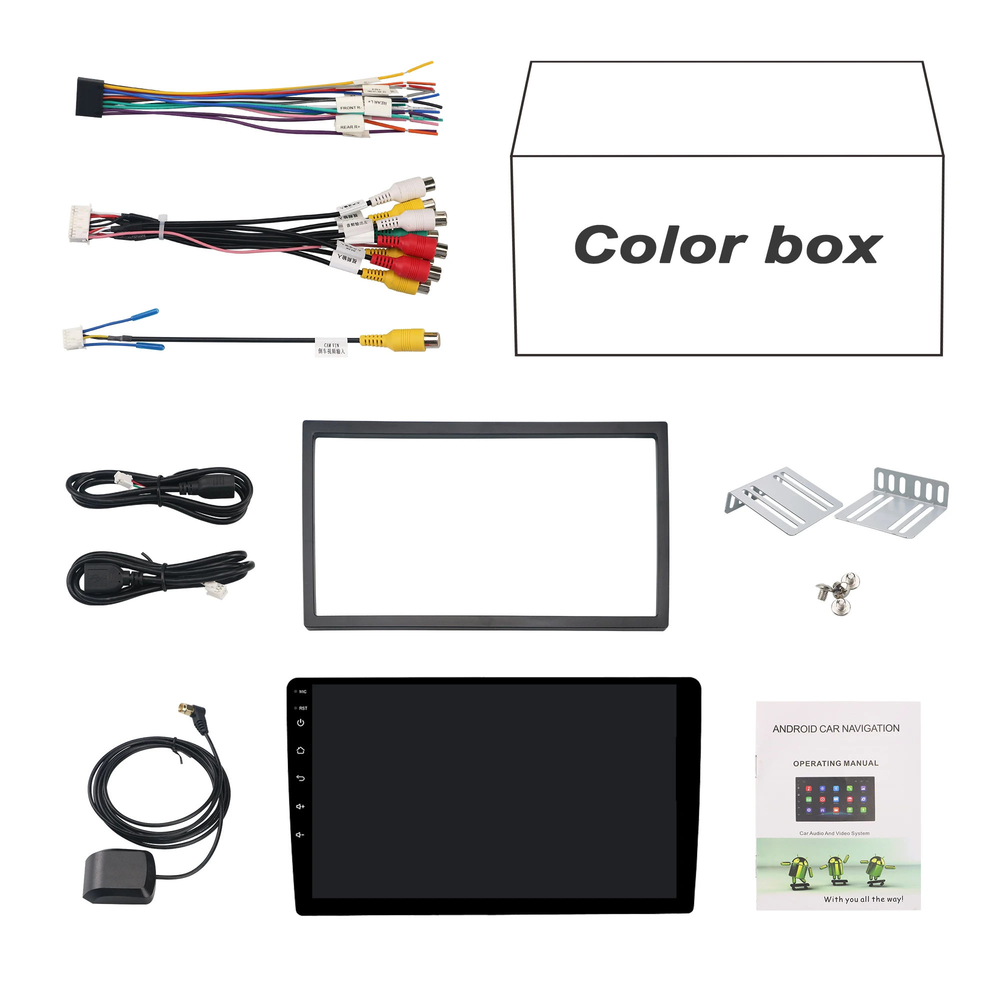 Single din android car stereo 1G/16G 9 inch touch screen car dvd player android 8.1 car dvd multimedia player