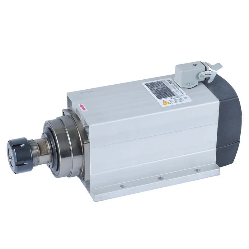 4.5kW high speed air cooled CNC spindle motor is suitable for engraving machine cutting machine GDF60-18Z/4.5