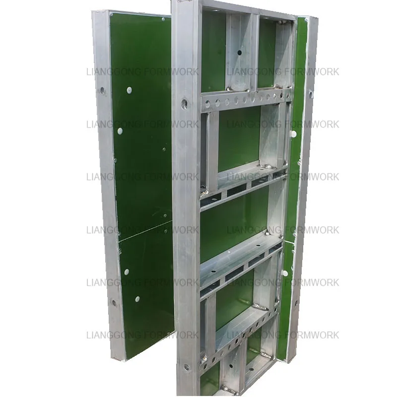 LIANGGONG Modular Lightweight Concrete Aluminum Panel Formwork for Shear Wall and Column