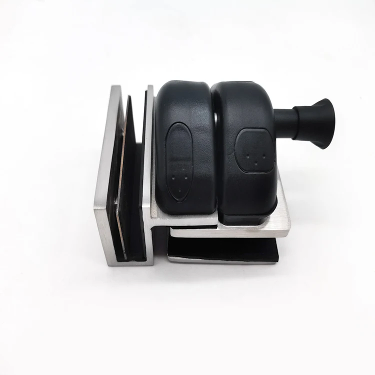 Swimming pool fence glass railing hardware stainless steel latch glass gate hinge