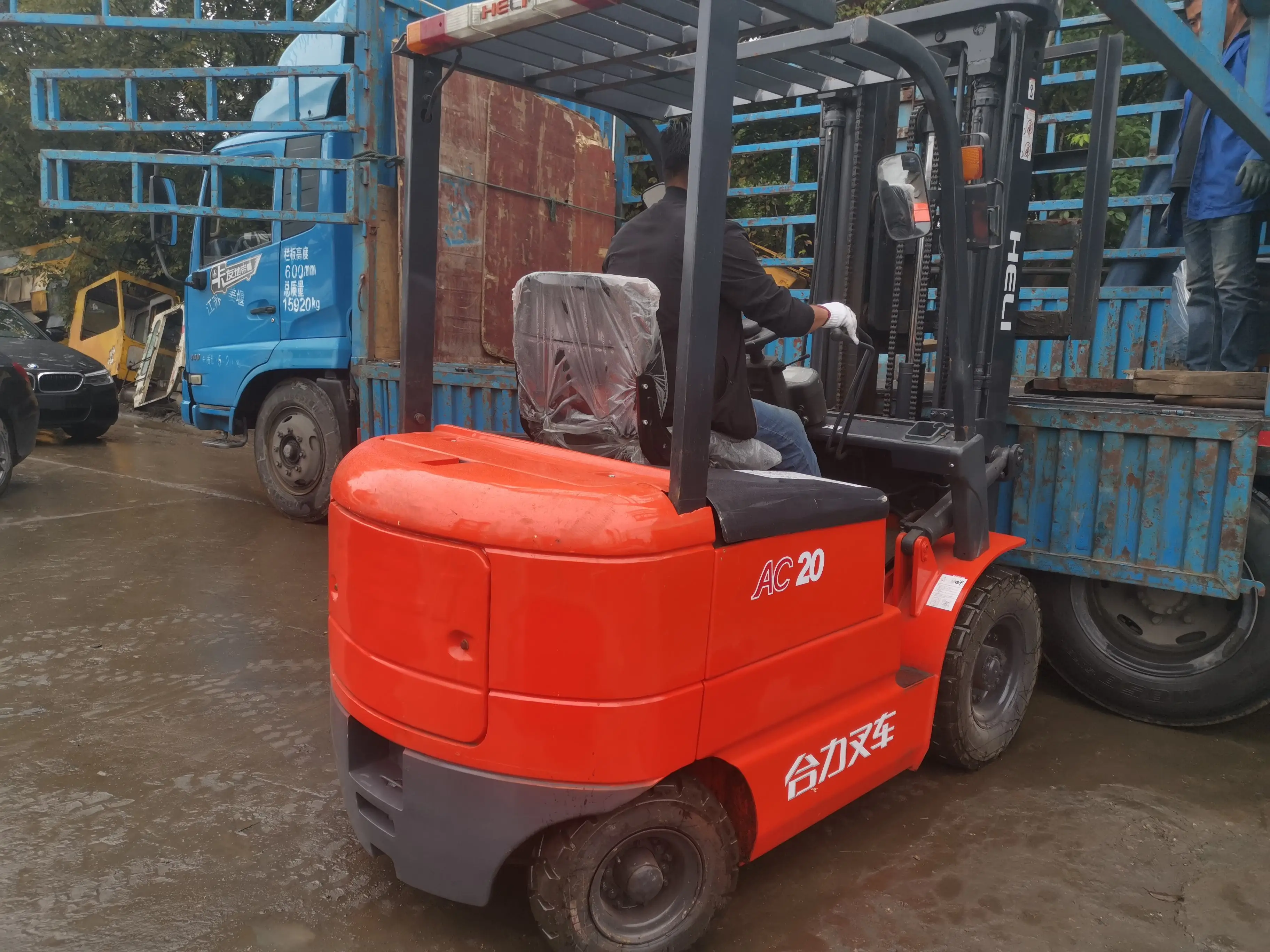 HELI 2ton Forklift CPD10 CPD15 CPD18 CPD20 1Ton 1.5Ton 1.8Ton 2 Ton Electric Forklift Truck