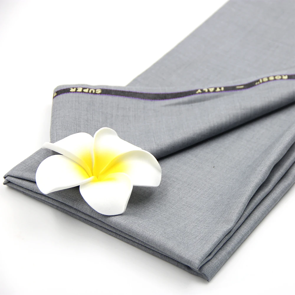 
Manufacturer uniform plain dyed poly viscose wool tr suit fabric 