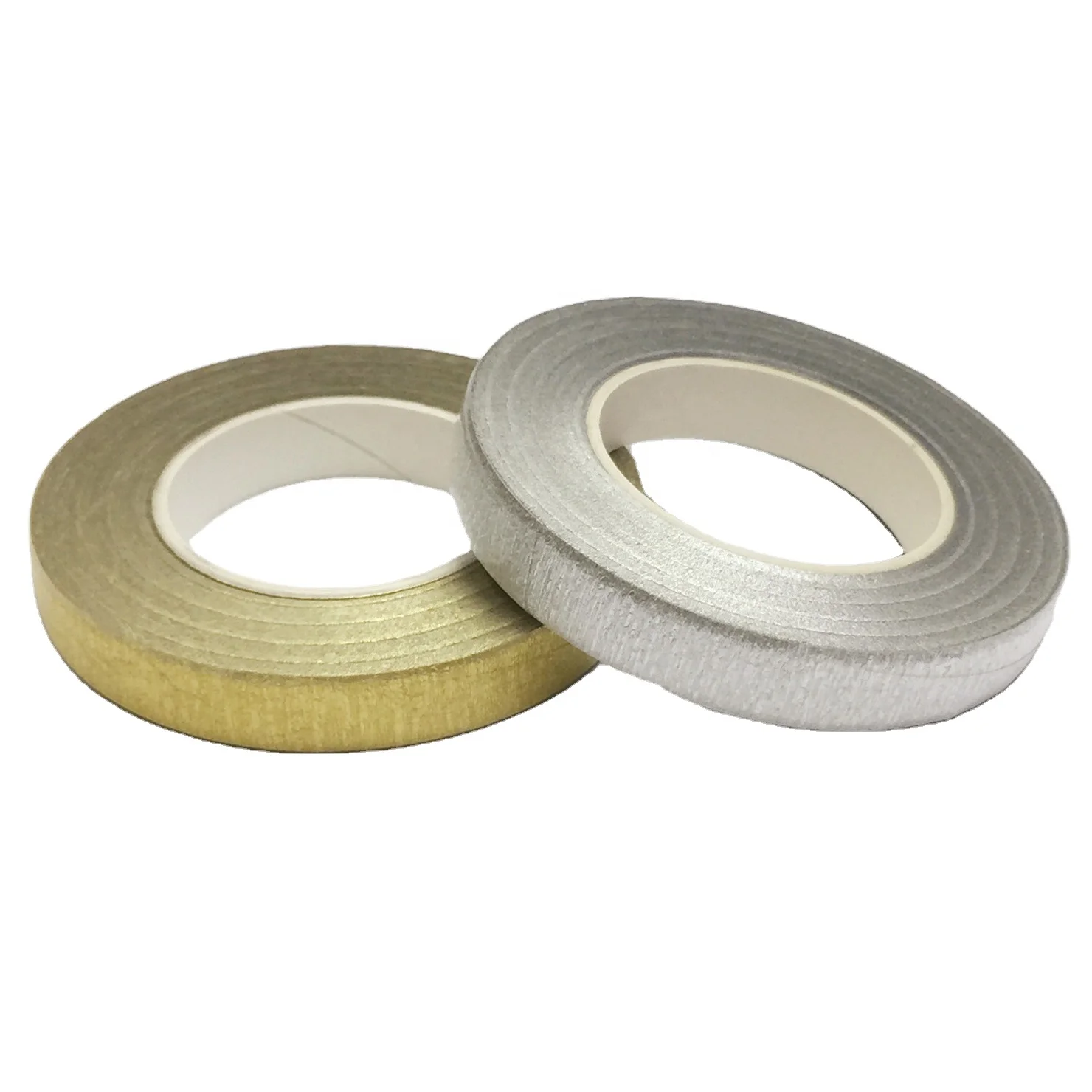 Европейский Лидер продаж Золотая свадебная декоративная лента для цветов серебряная искусственная Цветочная