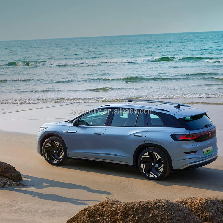 New High-Speed Auto Electric VW ID.6 X SUV EV Car China Left Hand Single Leather New Energy Vehicle Automatic Gearbox Adults