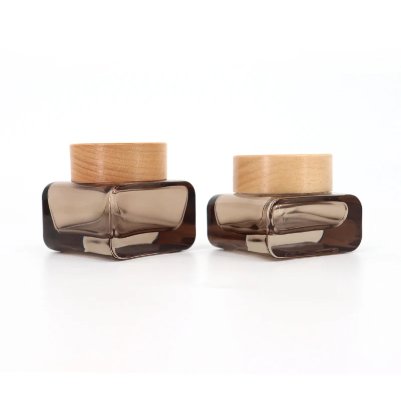 Luxury Glass Perfume Lotion Spray Toner Bottle Serum Moisturizing Spray Bottle Gradient Glass With Sprayer Pump Face Cream Set