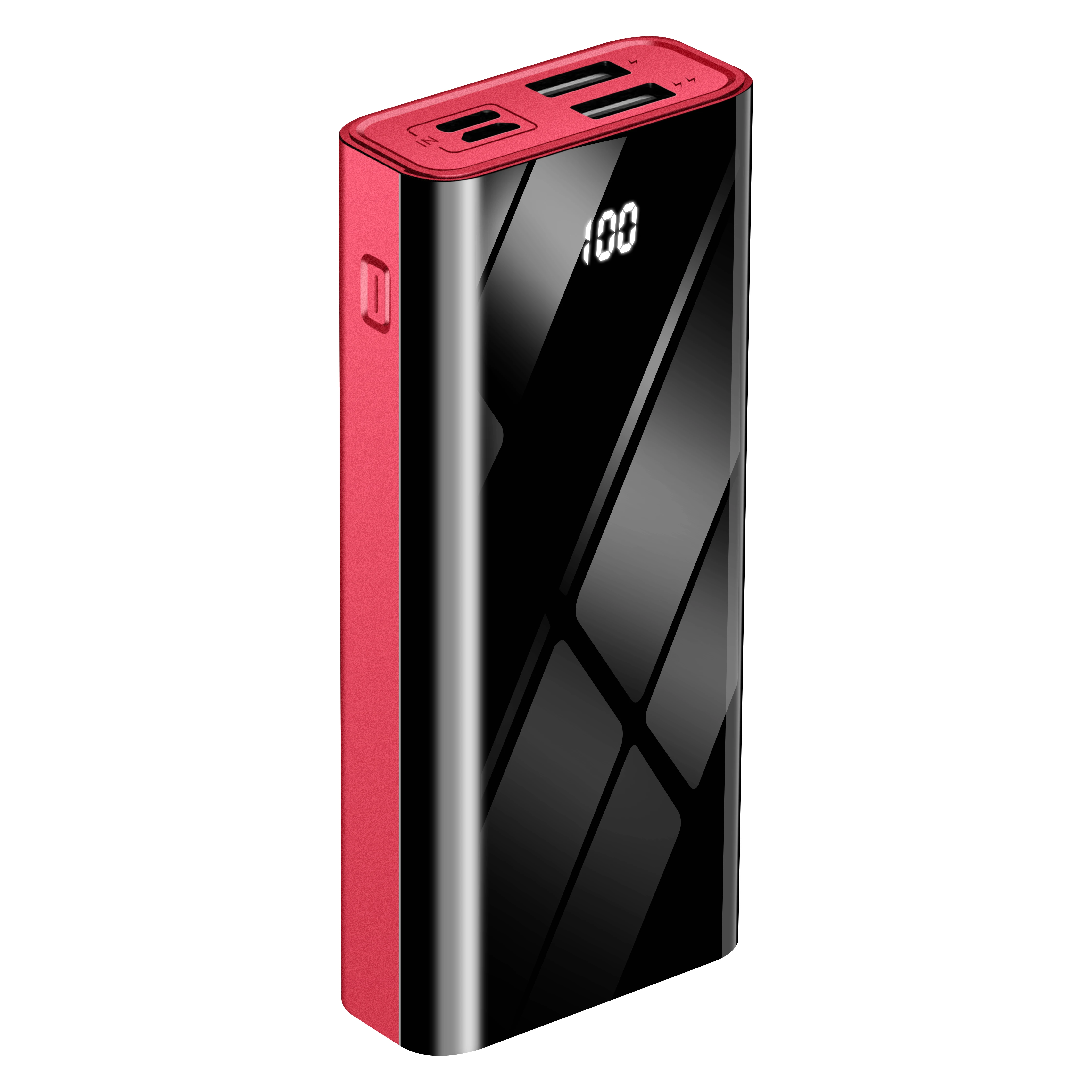 Portable Ultra Slim External Mobile Phone 10000MAH   Power Banks With cable FOB Reference Price Power Banks