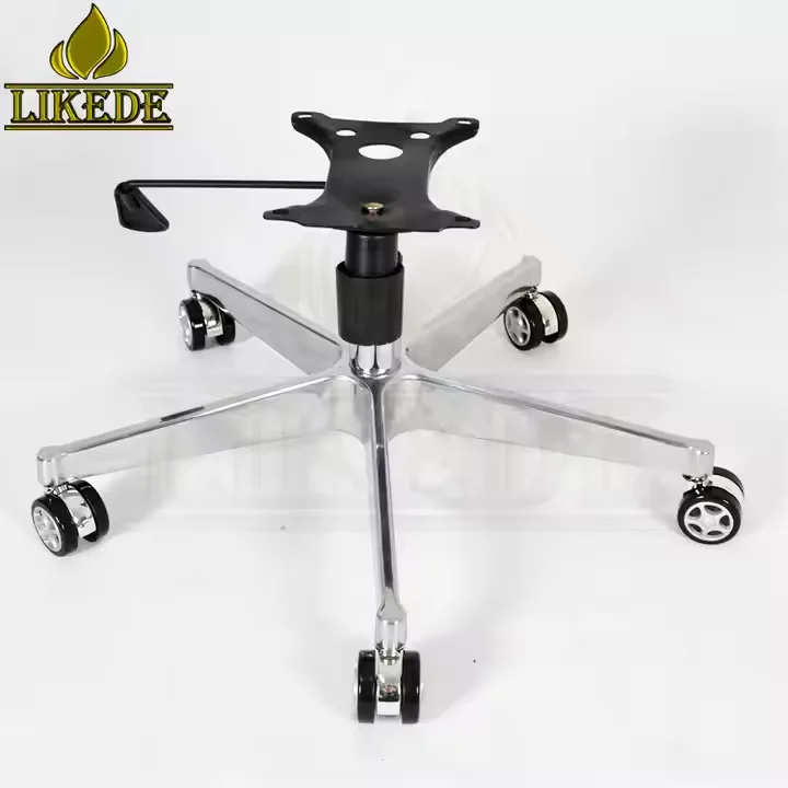 5-Star Swivel Chair Parts Aluminum Alloy Office Chair Legs Outdoor Living Room Workshop Furniture Spare Parts All Sales