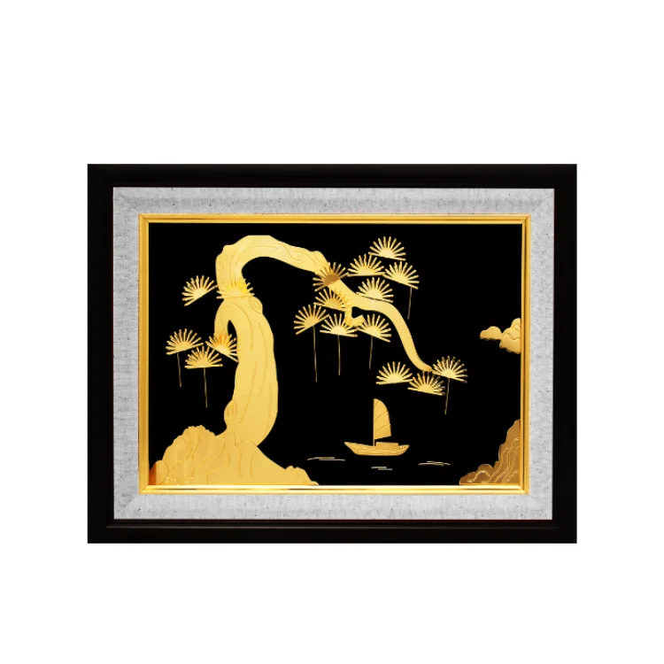 Picture Gold Hong Pham Jewelry Fast Delivery Fine Jewelry Manufacturer Artwork Modern Customized Traditional Style Vietnamese