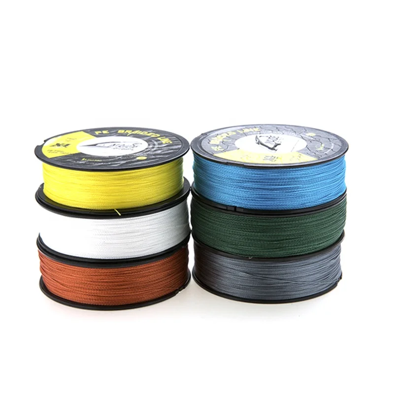 Fast delivery 150M  Braided Fishing Line 4 Strands MultiColor Multifilament Saltwater PE Line