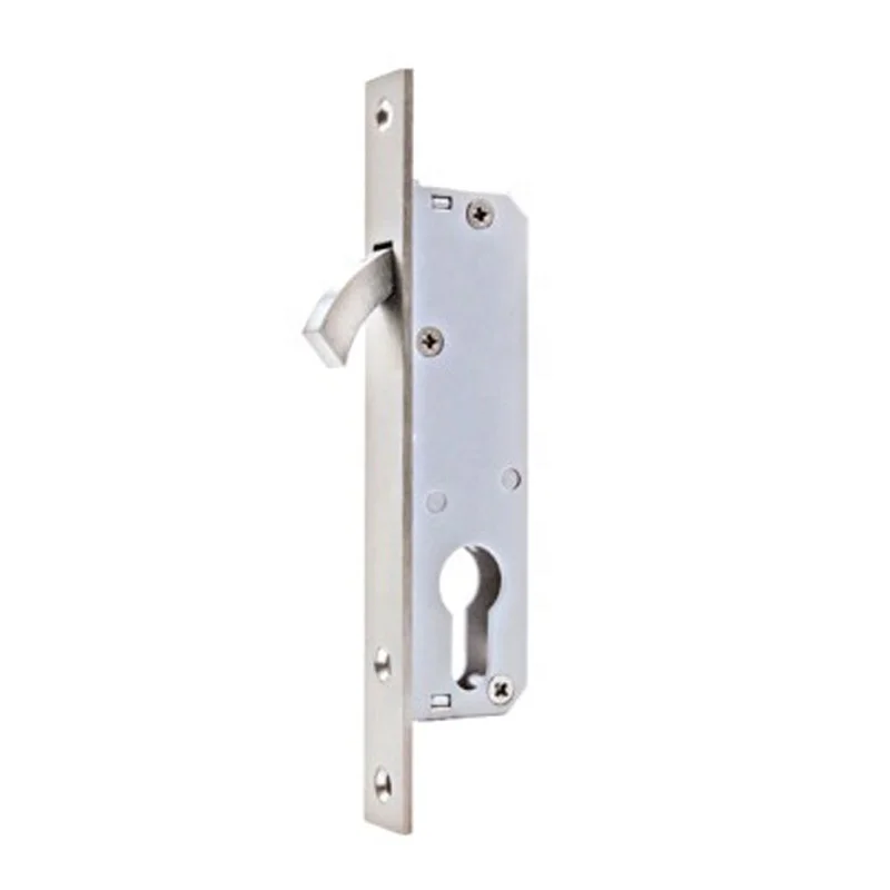 
Узкий замок с крючком для раздвижных дверей, дверной замок из нержавеющей стали 